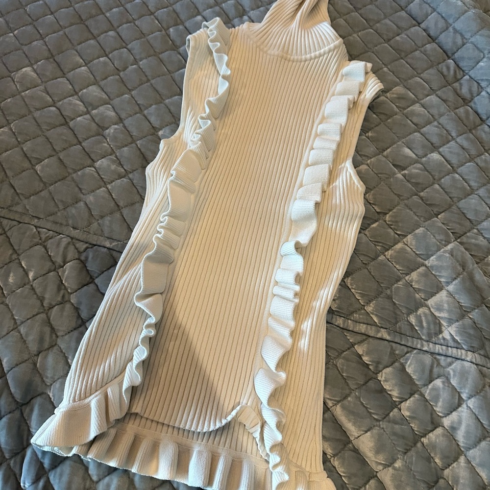 Cinq a Sept ruffle blouse